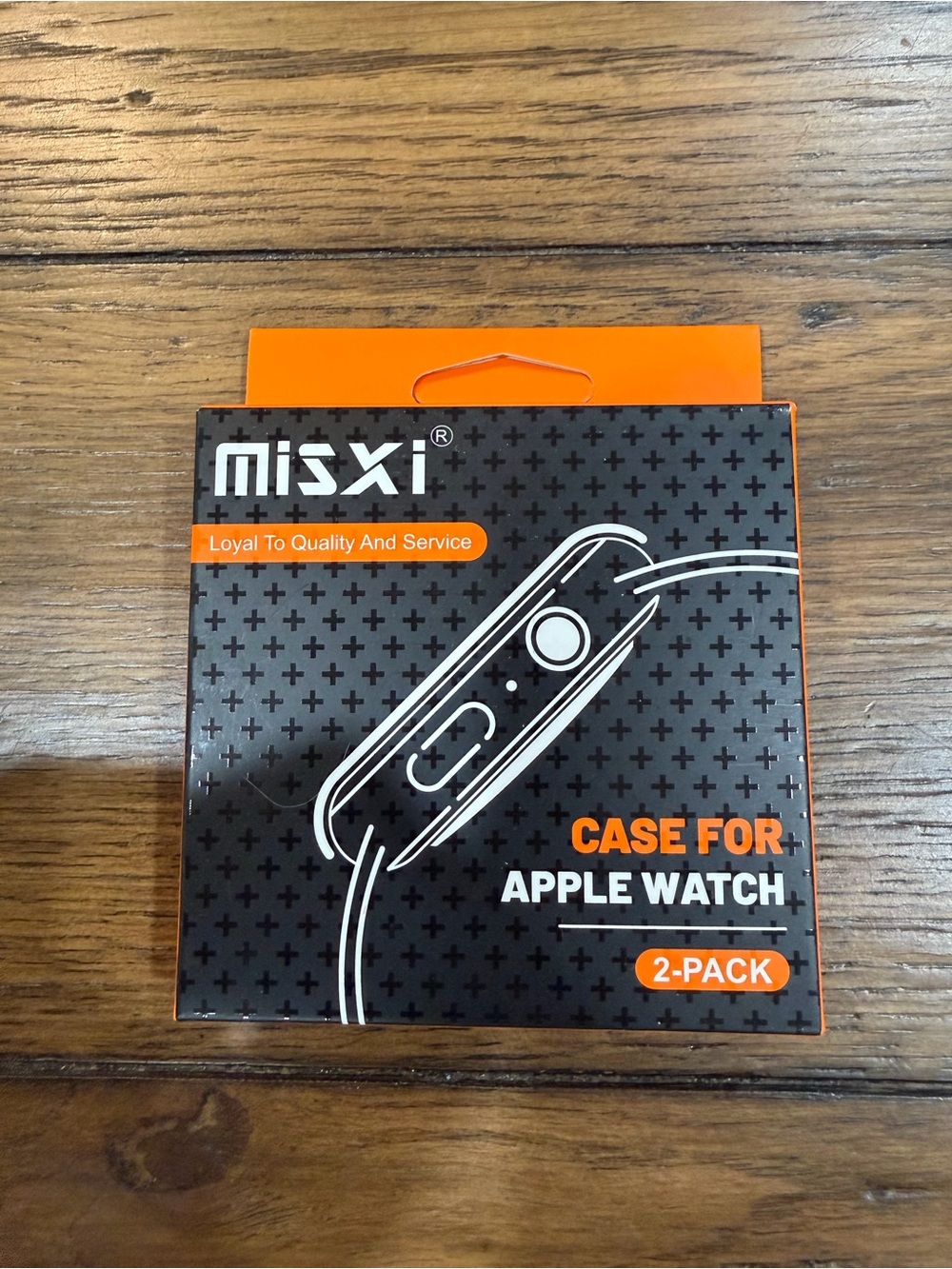 Orange and Black 2-Pack Case for Apple Watch